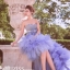 PW245 - **พร้อมส่งชุดผู้หญิงค่ะ** ชุดคู่ถ่ายพรีเวดดิ้ง (prewedding dress) & ชุดแต่งงานแฟนซี (Fancy wedding dress)หญิง "ธีมสีม่วงขาว"