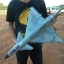 EURO FIGHTER 4 air force เครื่องบินบังคับความเร็วสูง