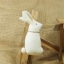 Let’s be friends rabbit Keychain พวงกุญแจกระต่ายยืน ติดชื่อได้ ของขวัญชิ้นเดียวในโลก ของขวัญพิเศษ ของขวัญวันเกิด ของขวัญรับปริญญา