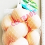 ไข่ไก่ 12 ฟองถุงตาข่าย 16 ซม.