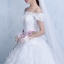 BR293 **พร้อมส่ง**ชุดแต่งงาน&ชุดเจ้าสาวแบบยาวสีขาวเกรดพรีเมี่ยม หรูหราน่ารัก สวยโดดเด่นไม่ซ้ำใคร