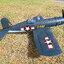 F4U corsair rc เครื่องบินรบ