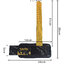 Straps SKDK แสตรปส์ ผ้าพันข้อมือยกน้ำหนัก