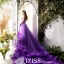 PW081 **พร้อมส่งทั้งเซ็ทค่ะ** ชุดคู่ถ่ายพรีเวดดิ้ง (prewedding dress) & ชุดแต่งงานแฟนซี (Fancy wedding dress)ชายหญิง "ธีมสีม่วง"