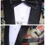 ST093 **พรีออเดอร์**สูทจีนผู้ชายสีแดงแขนยาว ลายมังกรสีทอง ติดกระดุม พร้อมกางเกงสีแดงขาสอบ ชุดสูทเจ้าบ่าว สูทแฟนซี ถ่ายพรีเวดดิ้ง & ชุดแต่งงานแฟนซี (Fancy wedding dress) สูทผู้ชายสีแดง