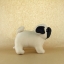 ตุ๊กตาหมาปั๊ก สีครีม Pug Softy Toy - S WHITE ตุ๊กตาหมา ติดชื่อได้ ของขวัญวันเกิด ของขวัญรับปริญญา