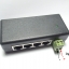POE Injector 10/100 4 Port 9-48V