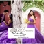 PW081 **พร้อมส่งทั้งเซ็ทค่ะ** ชุดคู่ถ่ายพรีเวดดิ้ง (prewedding dress) & ชุดแต่งงานแฟนซี (Fancy wedding dress)ชายหญิง "ธีมสีม่วง"