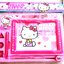 กระดานแม่เหล็กคิตตี้+ตัวปั๊มถุง PVC 26.5x31 ซม.(ลิขสิทธิ์แท้)(1x3)