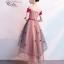 DS038 - Pre order ชุดราตรี เดรสสั้นออกงาน (short dresses) ชุดไปงานแต่งงานสวยๆ "ธีมสีแดง"