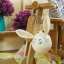 Rocking doll rabbit Keychain พวงกุญแจกระต่ายล้มลุก ติดชื่อได้ ของขวัญชิ้นเดียวในโลก ของขวัญพิเศษ ของขวัญวันเกิด ของขวัญรับปริญญา