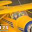 ฺBEECH D-175 RC PLANE เครื่องบินบังคับปีกสองชั้น