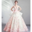 DL107 **พรีออเดอร์** ชุดออกงานสีขาวชมพู ชุดราตรี เดรสยาวออกงาน (Night party dresses) ชุดไปงานแต่งงานสวยๆ "ธีมสีขาวชมพู"
