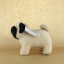 ตุ๊กตาหมาปั๊ก สีครีม Pug Softy Toy - S WHITE ตุ๊กตาหมา ติดชื่อได้ ของขวัญวันเกิด ของขวัญรับปริญญา