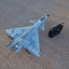 EURO FIGHTER 4 air force เครื่องบินบังคับความเร็วสูง