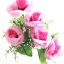 ดอกกุหลาบบาน 5 ดอก คละสี 30 ซม.