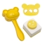 ++พร้อมส่ง++ พิมพ์กดข้าวมีด้ามจับถนัดมือ ลาย รีแลคคุมะ Rilakkuma -- พร้อมเพลตกดผัก แฮม ชีส โบโลน่า ไข่เจียว และตัวกดสาหร่าย เพื่อตกแต่ง สินค้านำเข้าจากญี่ปุ่นแท้ค่ะ