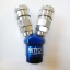 ข้อต่อลม คอปเปอร์ลม 2 ทาง , 2 Way Multi Pass รุ่น 200 V สีนำ้เงิน