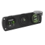 Panel ชุดช่องเสียบชาร์จ USB 2 ช่อง [2.1A+1A] พร้อมสวิตช์ และโวลต์มิเตอร์ สำหรับไฟฟ้า DC 12/24V