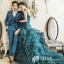 PW307 - **พรีออเดอร์ค่ะ** ชุดคู่ถ่ายพรีเวดดิ้ง (prewedding dress) & ชุดแต่งงานแฟนซี (Fancy wedding dress)ชายหญิง "ธีมสีเขียว"