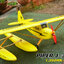 PIPER J-3CUB SEAPLANE +FLOAT 1,300MM. (PNP)