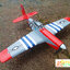 P 51 mustang 4ch เครื่องบินบังคับ