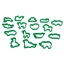 ++พร้อมส่ง++ Wilton Animal Cookie Cutter Set, 50-Piece -- พิมพ์กดคุ๊กกี้ บิสกิต วิลตัน ชุดสัตว์ 50 ชิ้น สินค้านำเข้า USA แท้ค่ะ