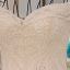 BRL073 **พรีออเดอร์**ชุดแต่งงานหรูหราประดับดอกไม้ผสมเพชรและคริสตัล สวยงามดุจเจ้าหญิง