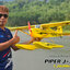 PIPER J-3CUB SEAPLANE +FLOAT 1,300MM. (PNP)