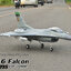 F-16 Fighting Falcon 70MM. FMS+พับล้อ