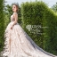 PW580- **พรีออเดอร์ค่ะ**ชุดคู่ถ่ายพรีเวดดิ้ง (prewedding dress) & ชุดแต่งงานแฟนซี (Fancy wedding dress)ชายหญิง "ธีมสีครีม"