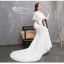 BR371 **พรีออเดอร์**ชุดแต่งงาน&ชุดเจ้าสาวแนวเรียบหรู สีขาวเกรดพรีเมี่ยม น่ารัก สวยโดดเด่นไม่ซ้ำใคร