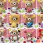 ตุ๊กตา คุมะ 12 ราศรี สูง 5นิ้ว x 3.5นิ้ว มีไข่ปลา