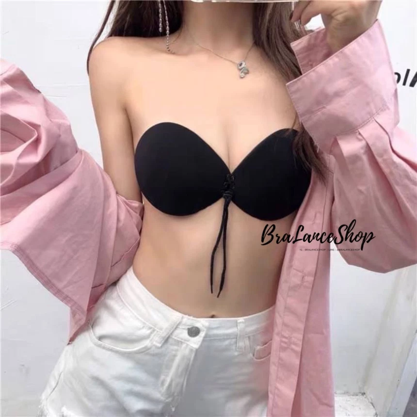 BLS✿J23 บรากาวทรงกลมเชือกรูด แถมสายล๊อคหลัง