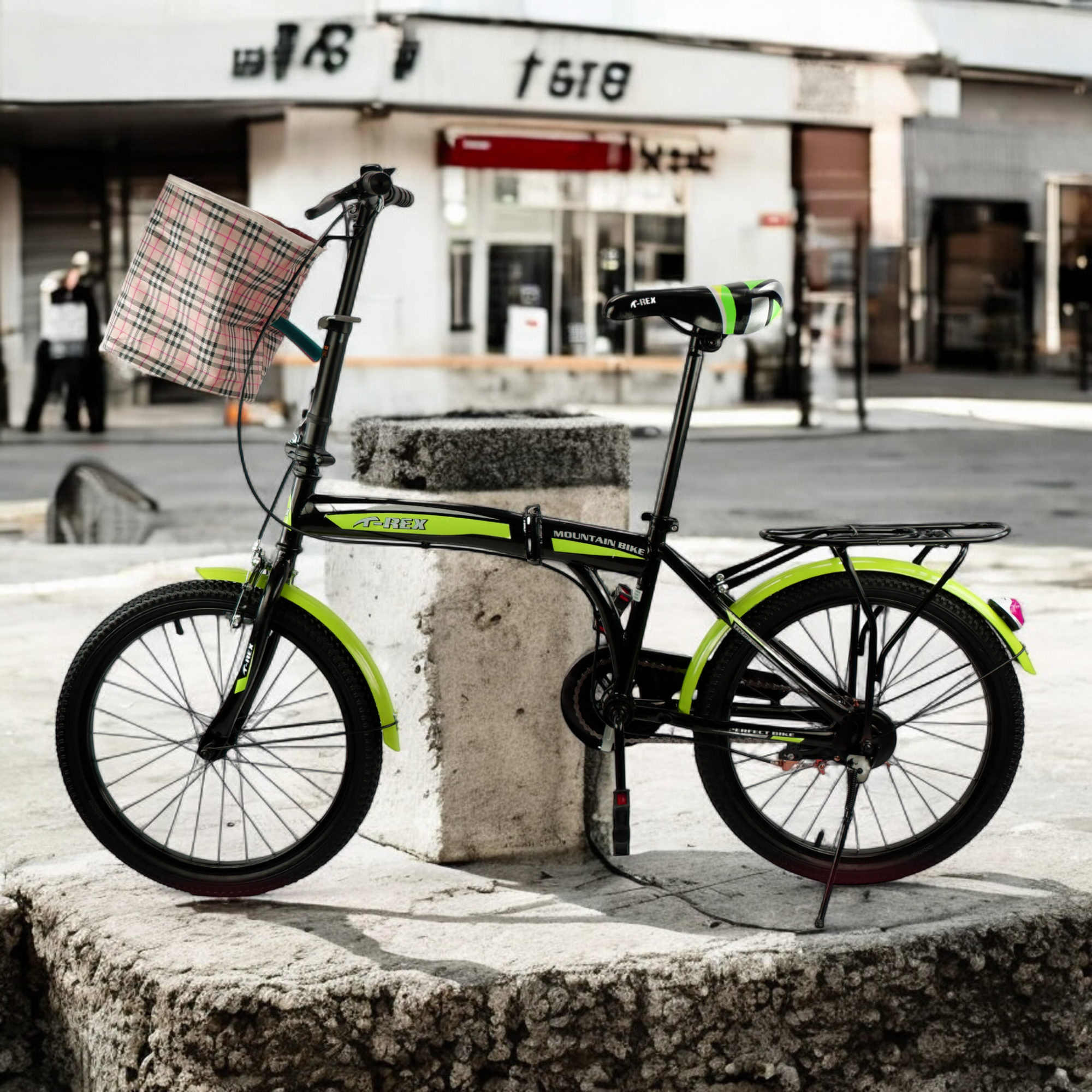 THAIBIKE รถจักรยานพับ T-REX แบบ 20 นิ้ว น้ำหนักเบาพกพาสะดวก