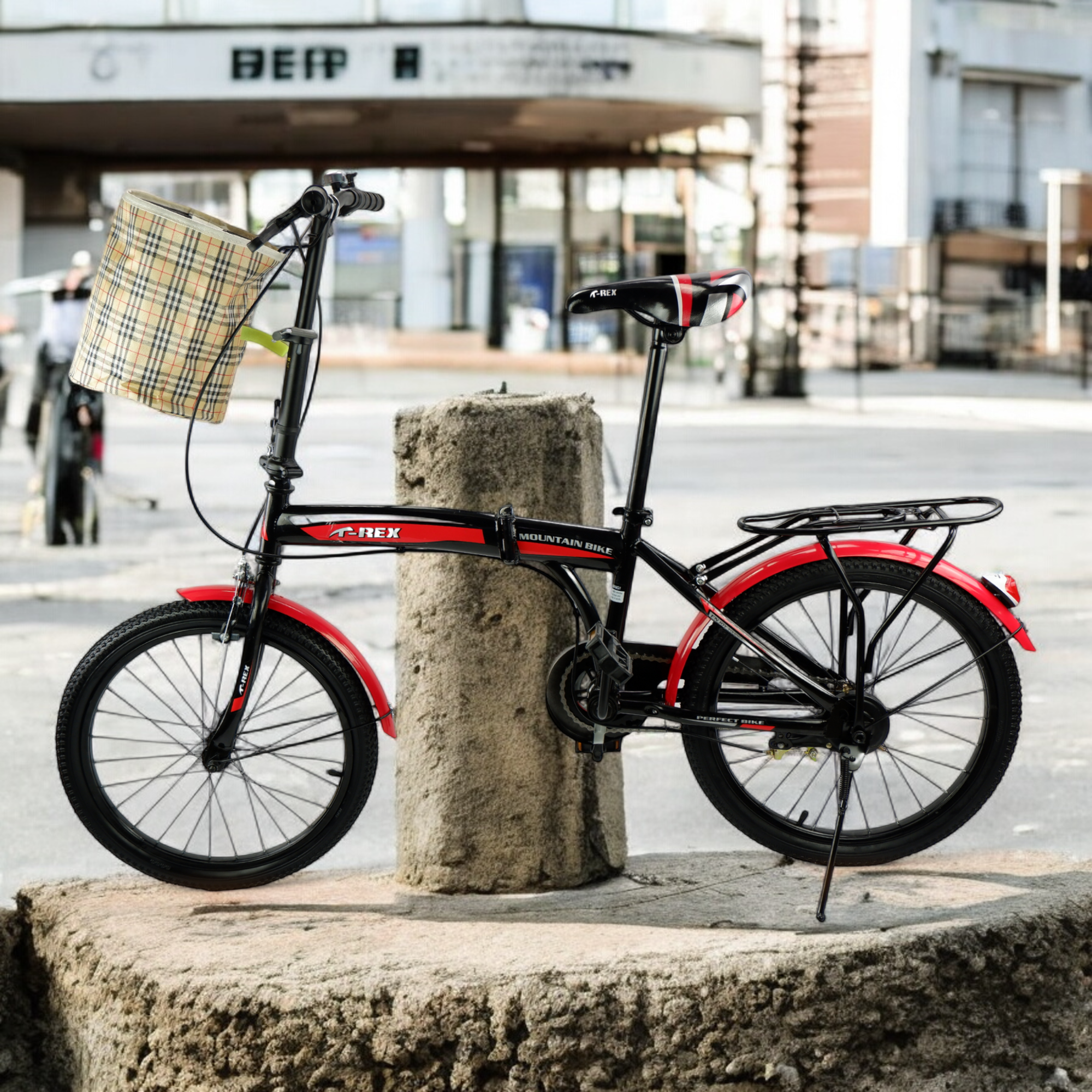 THAIBIKE รถจักรยานพับ T-REX แบบ 20 นิ้ว น้ำหนักเบาพกพาสะดวก